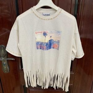 Ganni short sleeve T-shirt for women